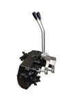Jeep CJ Dana 20 stainless twin-stick shifter W/boot for 72-79 W/3-Speed transmission P/N CJ20U