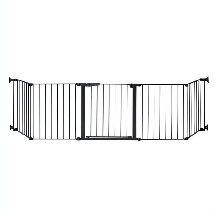 Kidco Auto Close HearthGate in Black