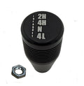 Knob, Billet Aluminum, Black, For Cable Shifter P/N KBNPBKCS71620-2
