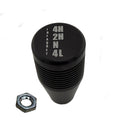 Knob, Billet Aluminum, Black, For Cable Shifter P/N KBNPBKCS71620-4