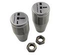 Knobs, Billet Aluminum Twin-stick Shifter flipped pattern for cable shifters