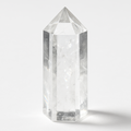 clear quartz tower