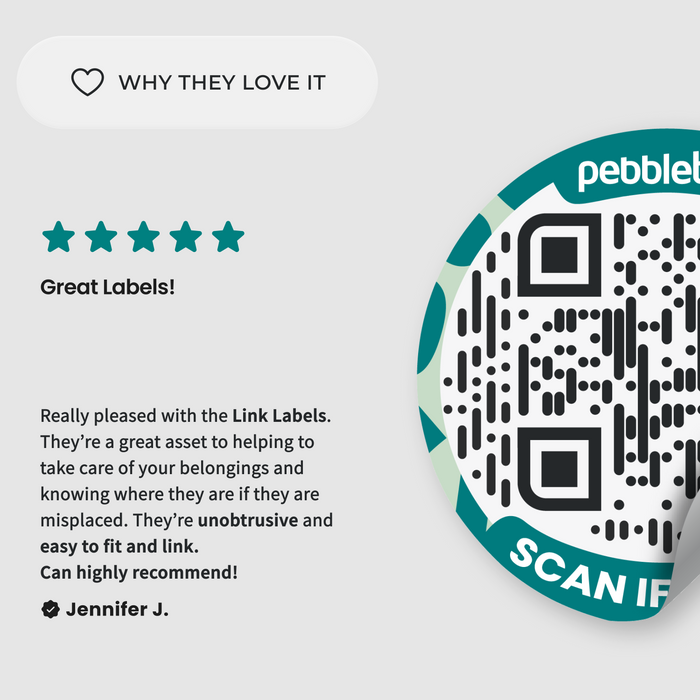 Link Labels - Pebblebee