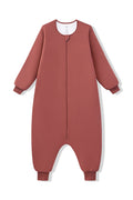 Long Sleeve Adult Sleep Bag Walker in Ember on a white background