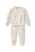 Long Sleeve Jogger Set in Starry Icon