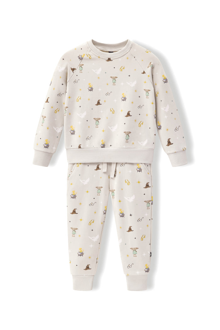 Long Sleeve Jogger Set in Starry Icon