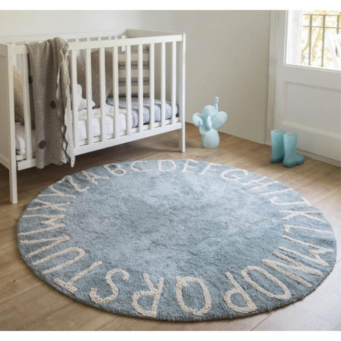 Lorena Canal Round ABC in Vintage Blue Natural