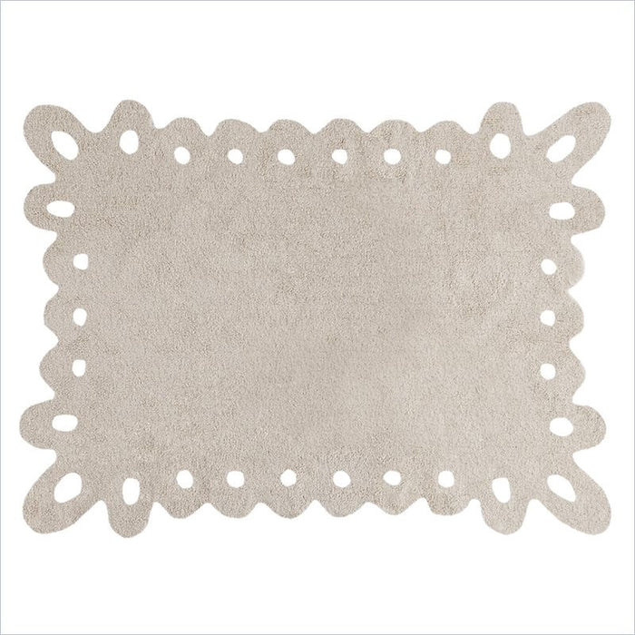 Lorena Canals Washable Rugs Puntilla Beige