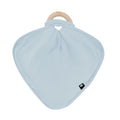 Flat lay of Lovey in Fog with Removable Teething Ring