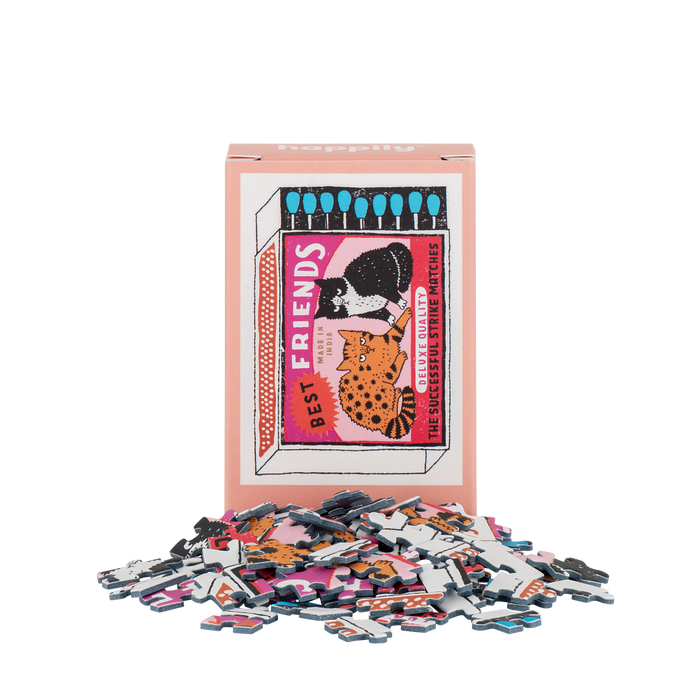Matchbox Cats - 99 Piece Mini Jigsaw Puzzle