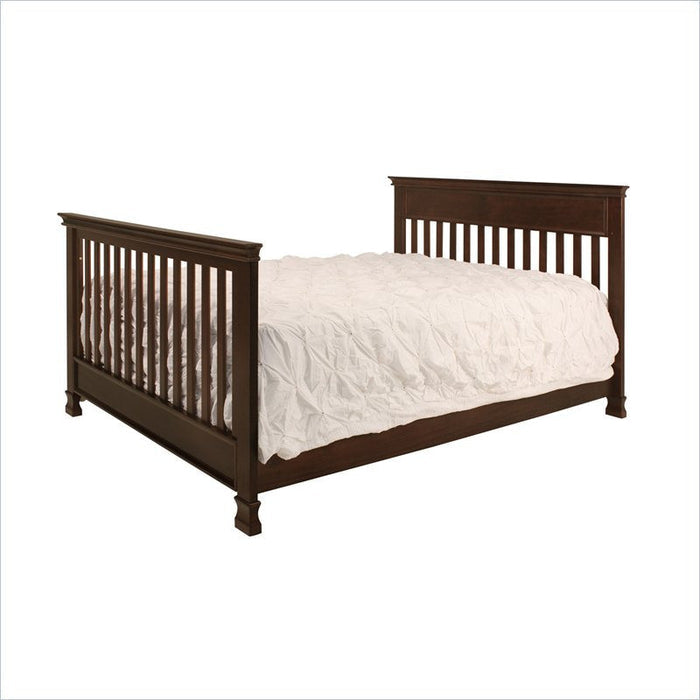 MDB Foothill 4-in-1 Convertible Crib with Toddler Rail in Espresso