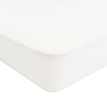 Corner of Kyte Baby Mini Crib Sheet in Cloud