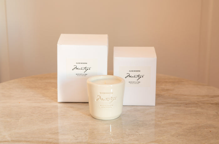 Montage Exclusive Clean Luxury Ceramic Candle - Marché Ultime (Deluxe 227g)