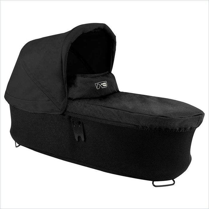 Mountain Duet Carrycot Plus in Black