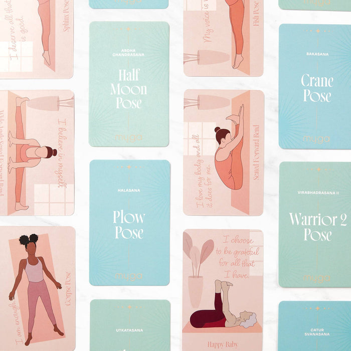 Myga Mini Affirmation Yoga Pose Cards