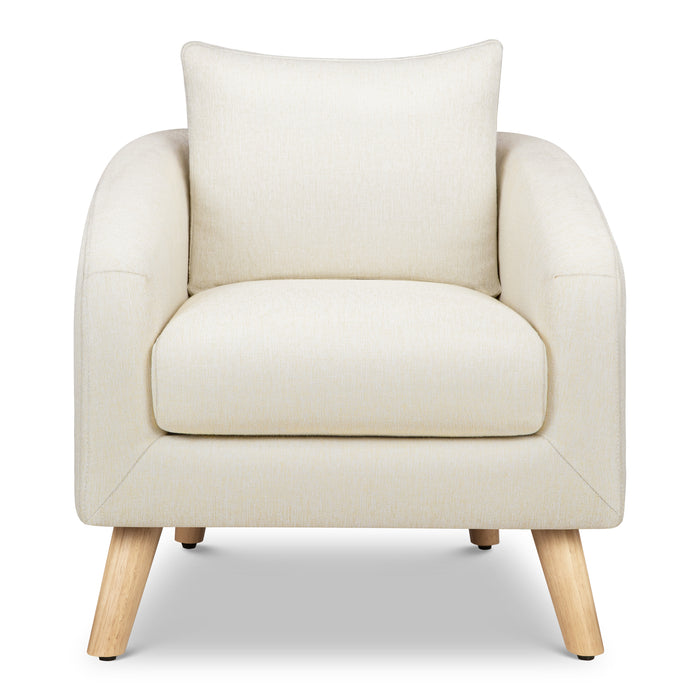 M30703VNLF,DaVinci,Nina Kids Chair in Vanilla with Light Wood Feet
