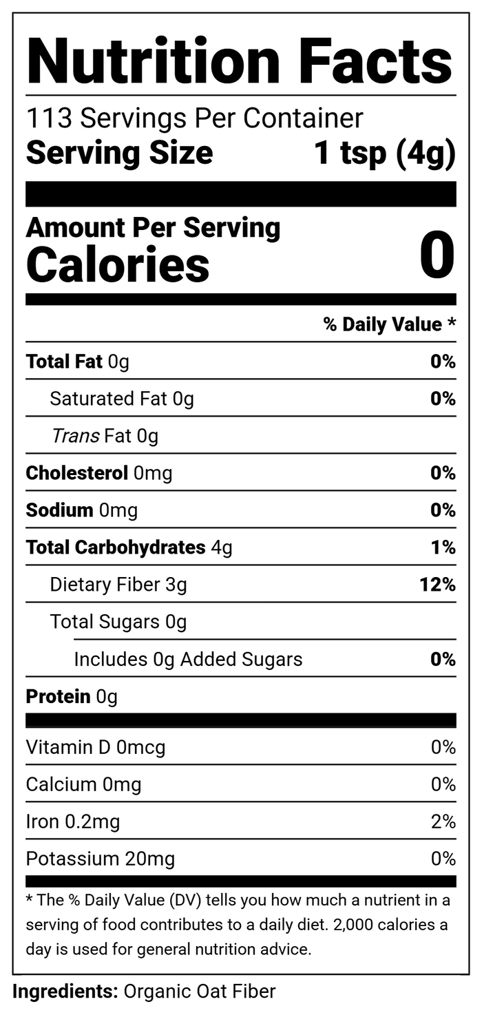 Oat Fiber
