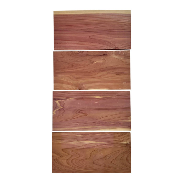 Outset Cedar Grilling Planks, Set of 4, 5” x 11” x 0.25"