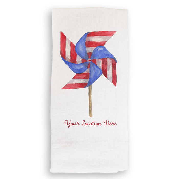 Pinwheel with Location: Dishtowel / -