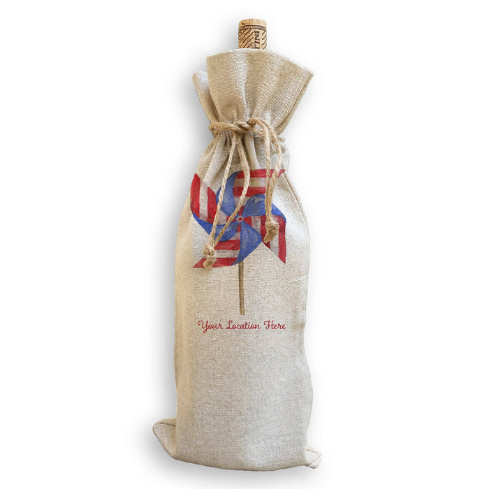 Pinwheel with Location: Dishtowel / -