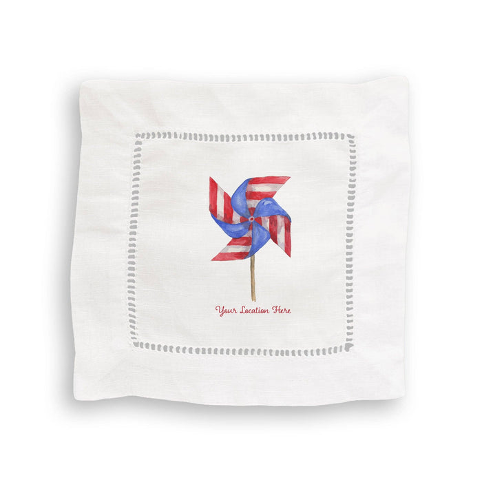 Pinwheel with Location: Dishtowel / -