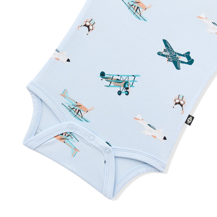 Snap closures shown on the Polo Bodysuit in Take Off