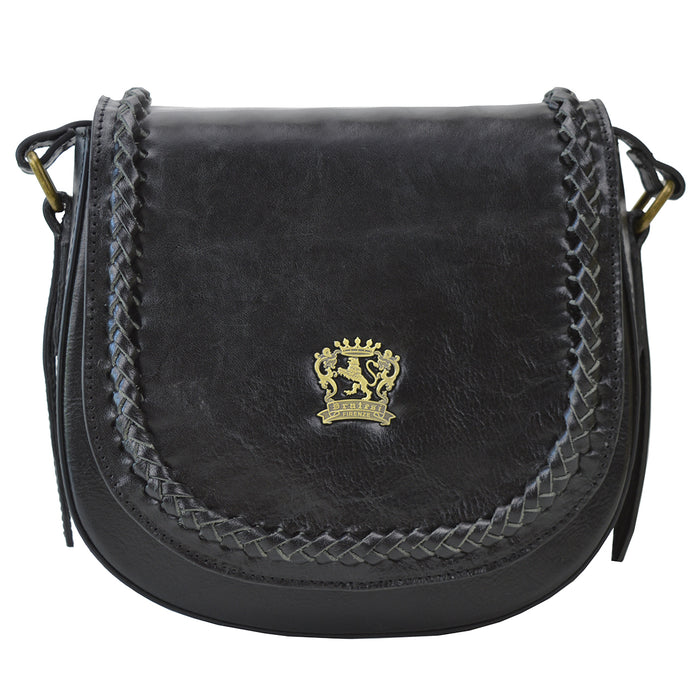 Pratesi Torri B294/24 Tote Bag in genuine leather - Black