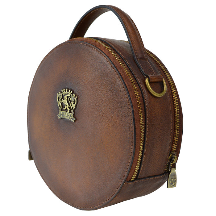 Pratesi Troghi B188 Tote Bag in genuine Italian leather - Troghi B188 Cherry