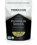 Pumpkin Seeds (Dry Roasted, Salted, Organic)