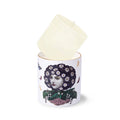 Refill for Eden Ceramic Candle by Chase and Wonder, hand-decorated fine china vessel with 22ct gold and original illustration