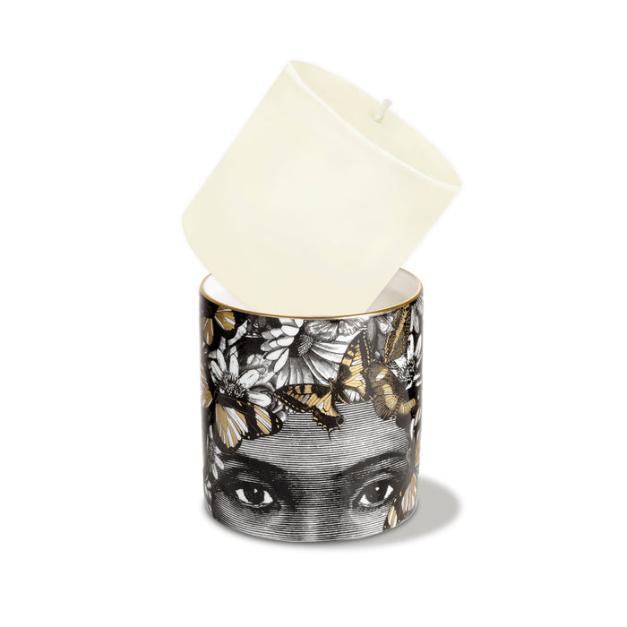 Refill for The Butterfly Lady Ceramic Candle by Chase and Wonder, fine china with 22ct gold