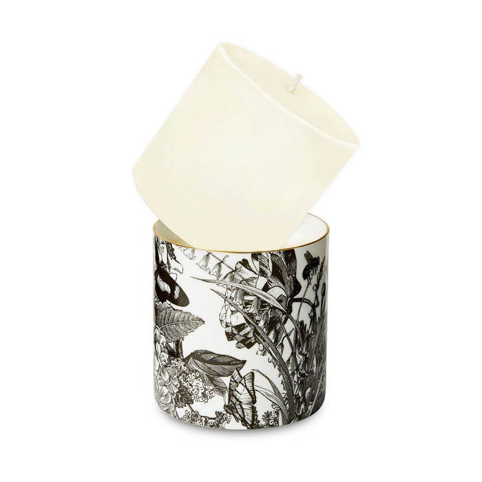 Refill for The Country Garden Ceramic Candle by Chase and Wonder, fine china with 22ct gold