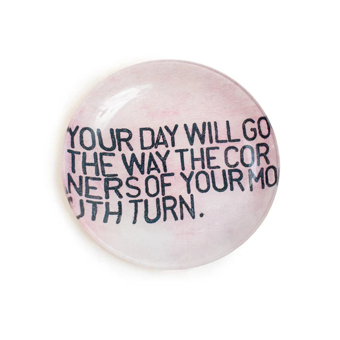 Round Decoupage Plate
