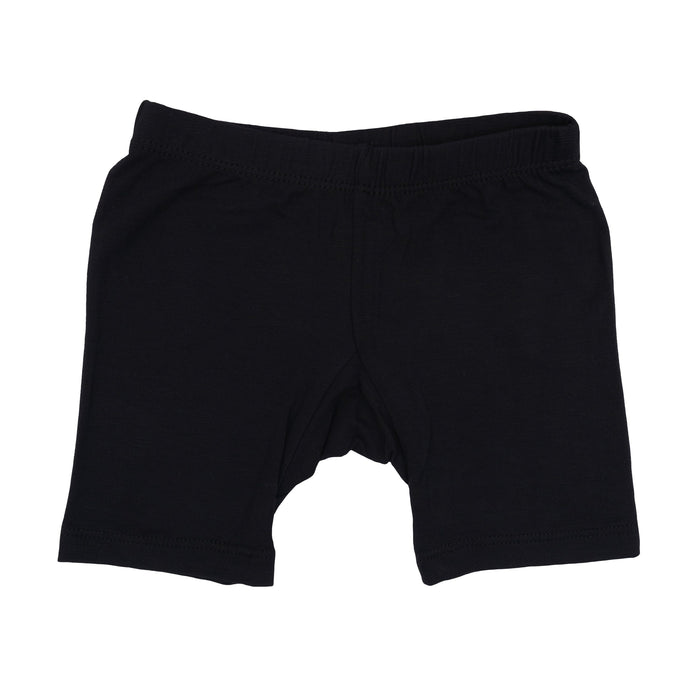 Shorts from Short Sleeve Toddler Pajama Set in Midnight Black