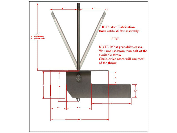 Single Stick Cable Type Transfer Case Shifter