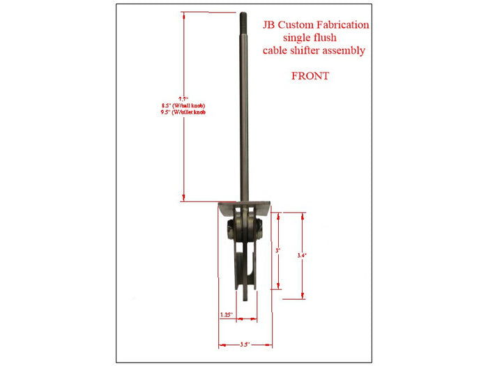 Single Stick Cable Type Transfer Case Shifter