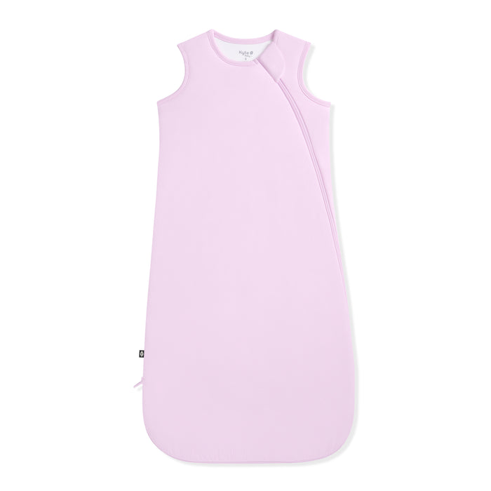 Purple baby 1.0 tog sleep bag on a white background