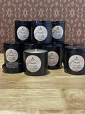 Small Tin Candle- dwell: smoky embers, palo santo, sandalwood, cypress