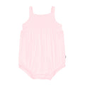 Smocked Bubble Romper in Sakura