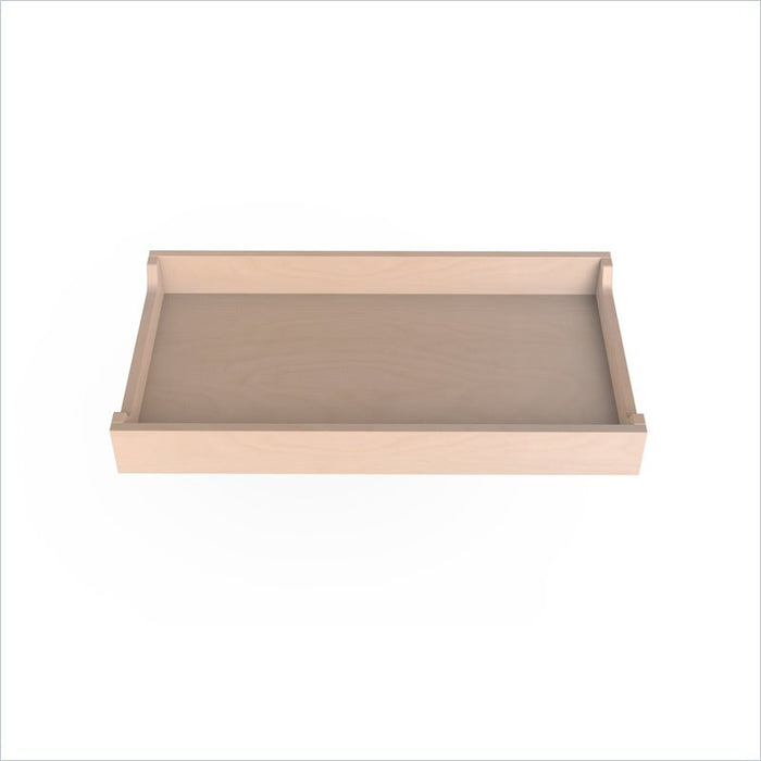 Spot On Square 34" Wide Changing Tray in Birch