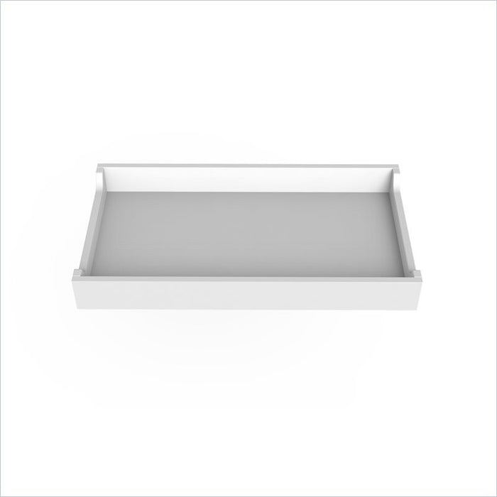 Spot On Square 34" Wide Changing Tray in White