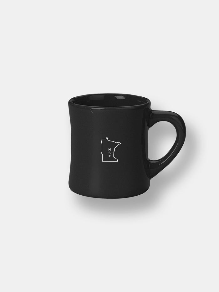Spyhouse Diner Mug – Black - Spyhouse Coffee Roasters