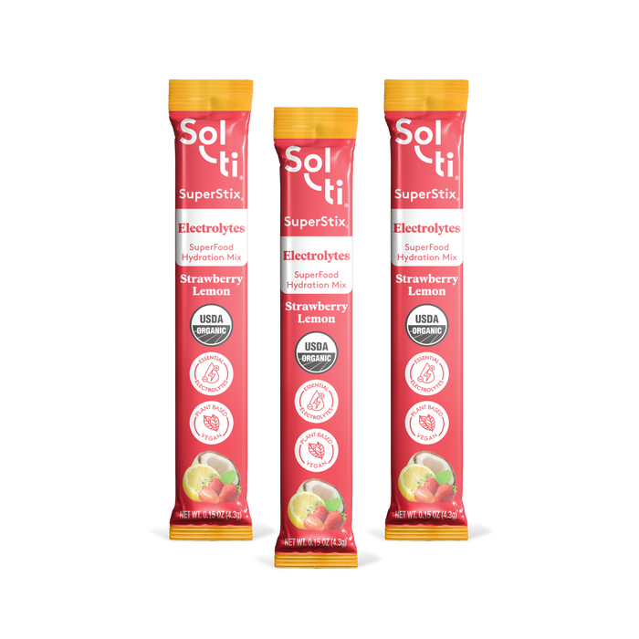 Sol-ti SuperStix Strawberry Lemon individual stix 3 stix