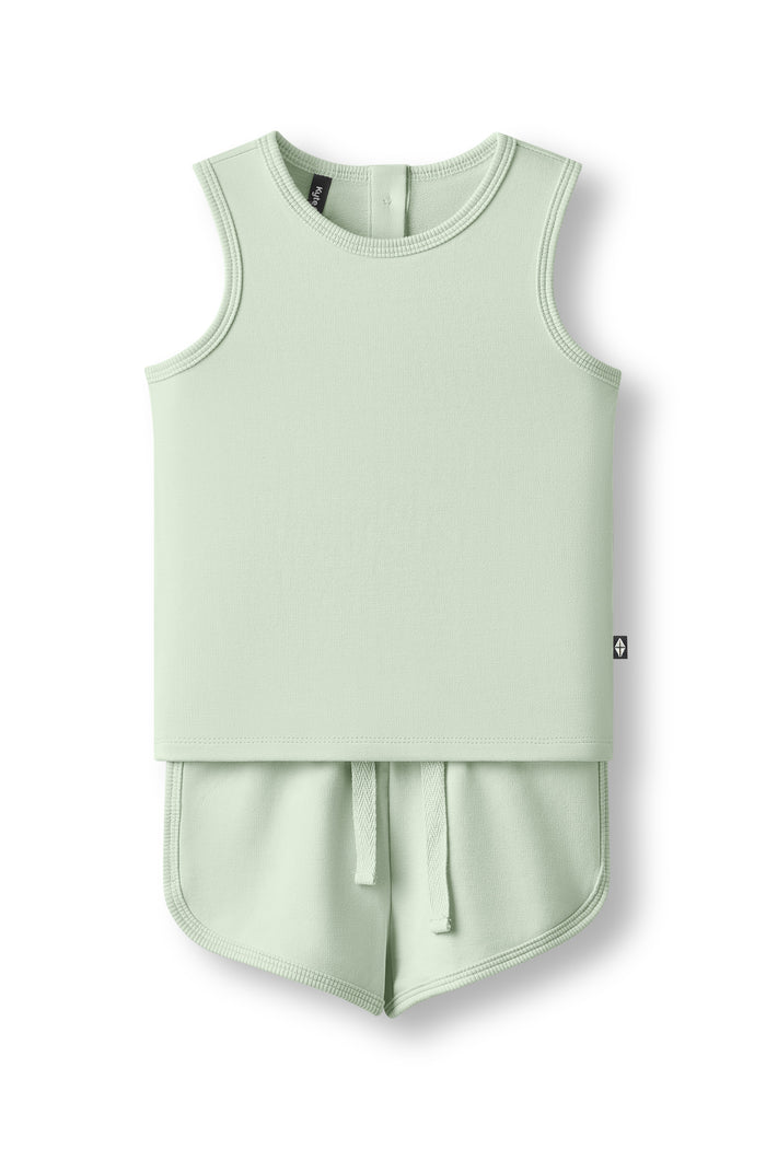 Product photo of the Tank Jogger Set in Basil