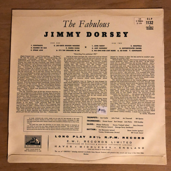 The Fabulous Jimmy Dorsey