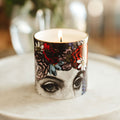 The Flower Lady Ceramic Candle Special Edition by Chase and Wonder, fine china with 22ct gold