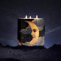 The Land of Nod 3 Wick Scented Ceramic Candle by Chase and Wonder, fine china with 22ct gold
