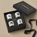 The Winter Fragrance Discovery Candle Set by Chase and Wonder, luxury gift box with candle, matches and room spray