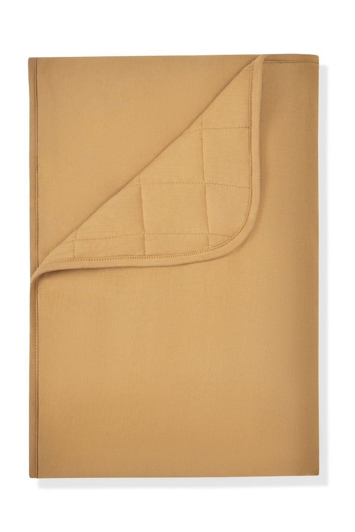 Toddler Blanket in Ochre 2.5 on a white background