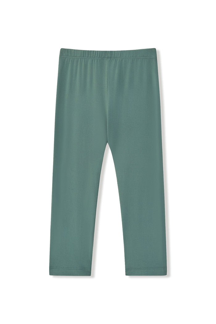 Toddler Leggings in Pine on a white background